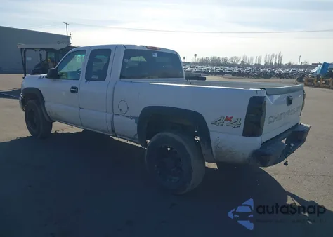 2004 Chevrolet Silverado 1500 Work Truck из США, поврежденный, VIN 2GCEK19V241378190